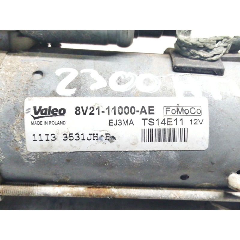 Recambio de motor arranque para ford b-max trend referencia OEM IAM 8V2111000AE  TS14E11