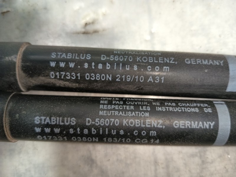 Recambio de amortiguadores capo para volvo s60 ii (134) d3 referencia OEM IAM   