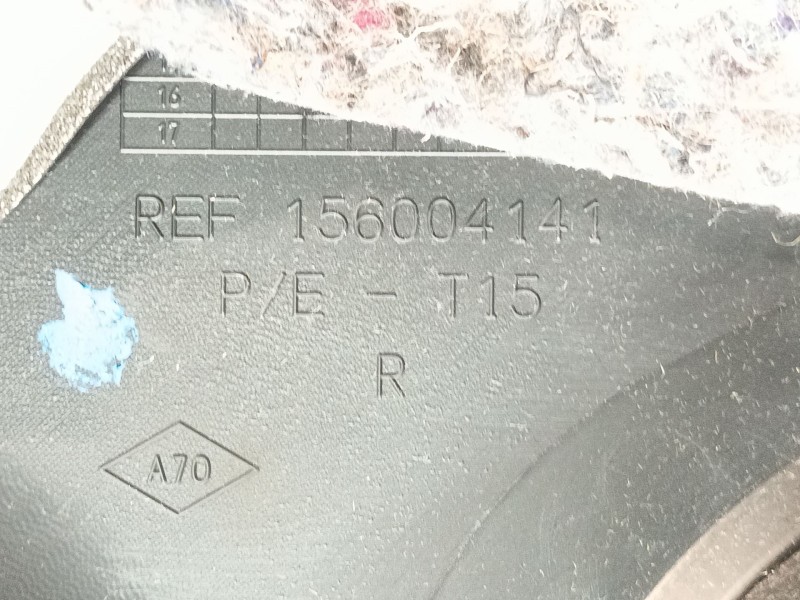 Recambio de guarnecido puerta trasera derecha para renault fluence z.e. dynamique referencia OEM IAM   