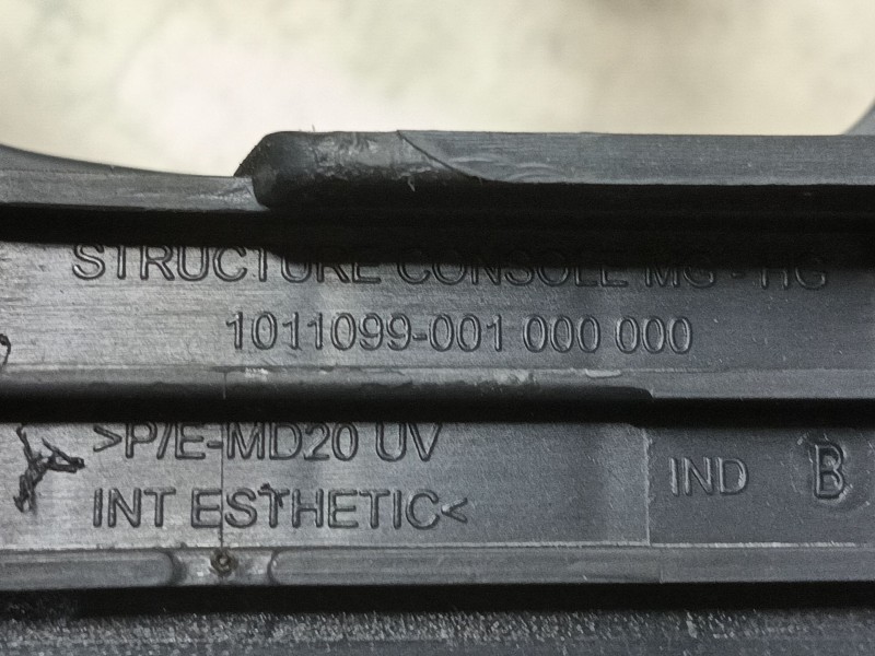 Recambio de apoyabrazos central para renault fluence z.e. dynamique referencia OEM IAM   