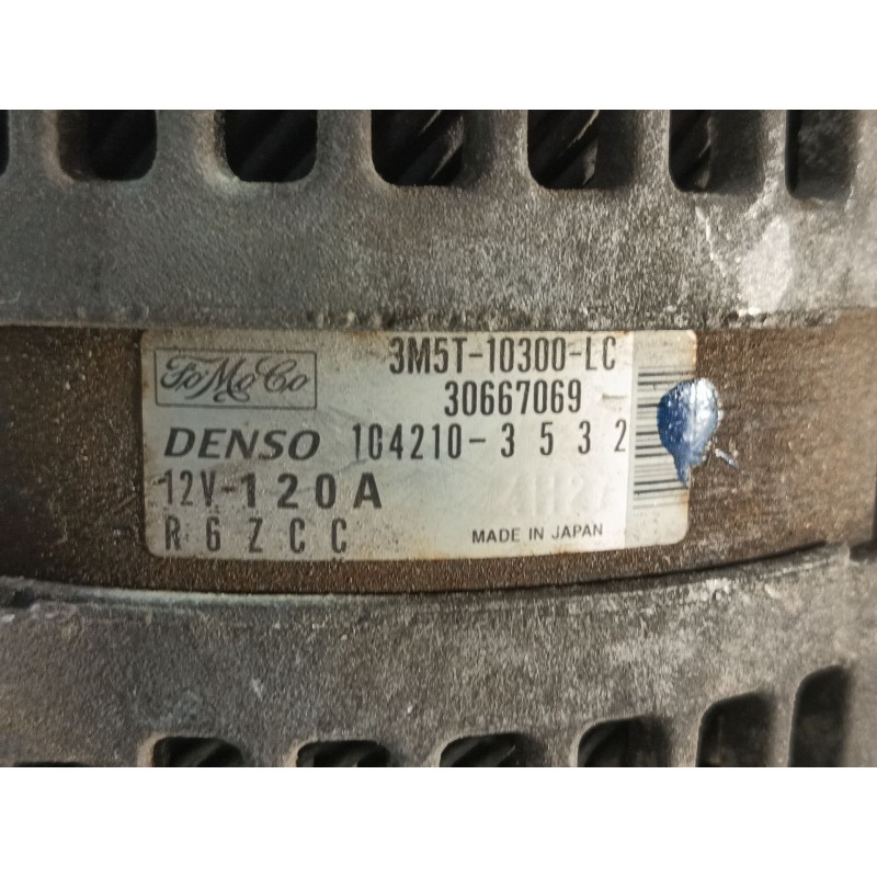 Recambio de alternador para ford focus berlina (cap) ghia referencia OEM IAM 1042103532 3M5T10300LC 30667069