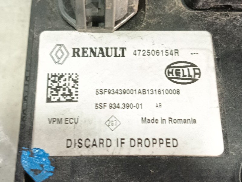 Recambio de modulo electronico para renault fluence z.e. dynamique referencia OEM IAM   