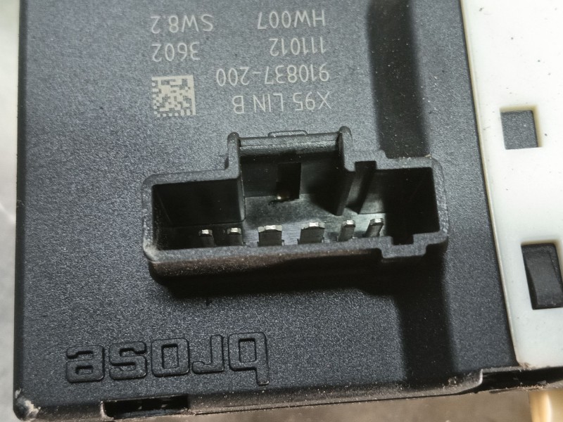 Recambio de elevalunas trasero derecho para renault fluence z.e. dynamique referencia OEM IAM   ELECTRICO