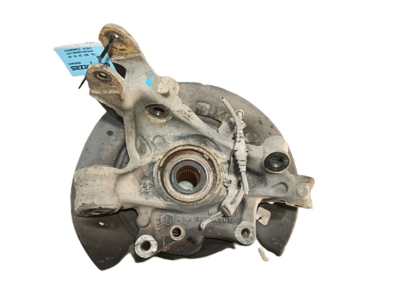 Recambio de mangueta trasera izquierda para porsche cayenne (9pa) s 4.5 referencia OEM IAM GJS40015 617L0505735B 