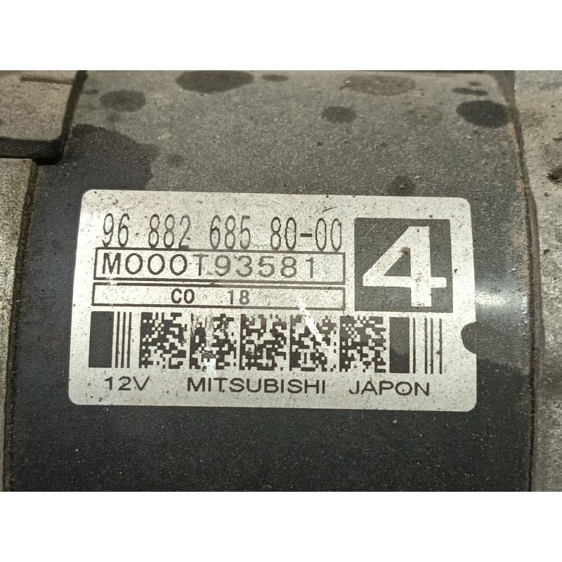 Recambio de motor arranque para peugeot 308 confort referencia OEM IAM   