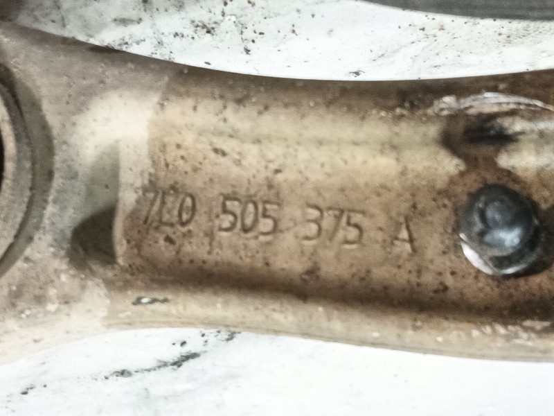 Recambio de brazo suspension superior trasero izquierdo para porsche cayenne (9pa) s 4.5 referencia OEM IAM   