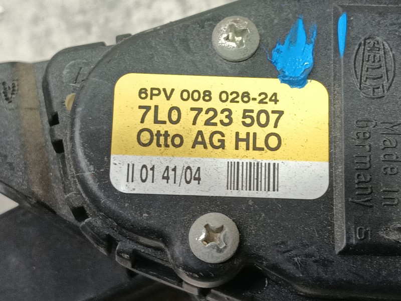 Recambio de pedal acelerador para porsche cayenne (9pa) s 4.5 referencia OEM IAM   