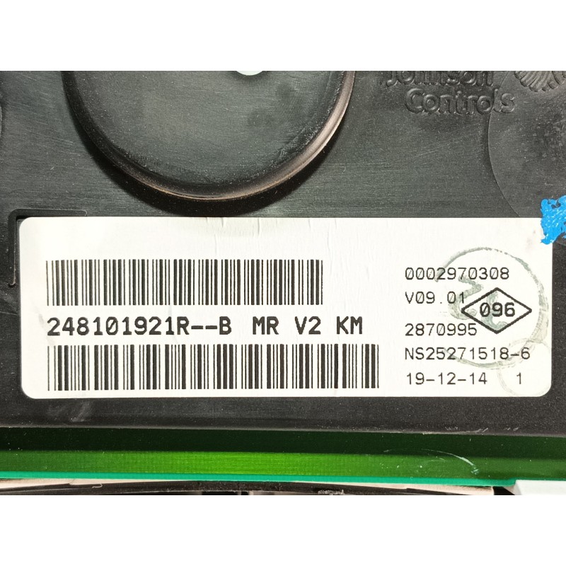 Recambio de cuadro instrumentos para dacia duster ambiance 4x2 referencia OEM IAM   