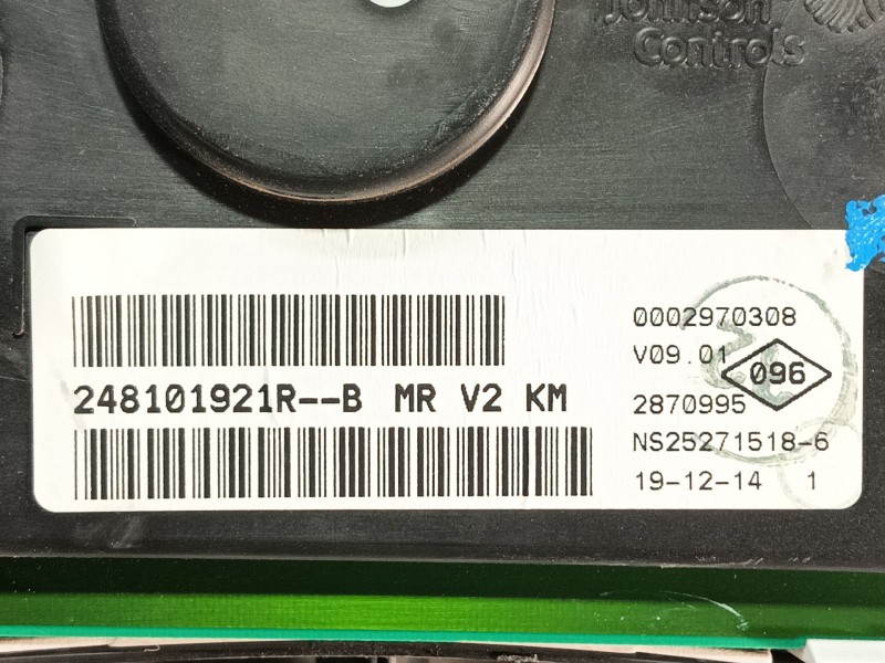 Recambio de cuadro instrumentos para dacia duster ambiance 4x2 referencia OEM IAM   