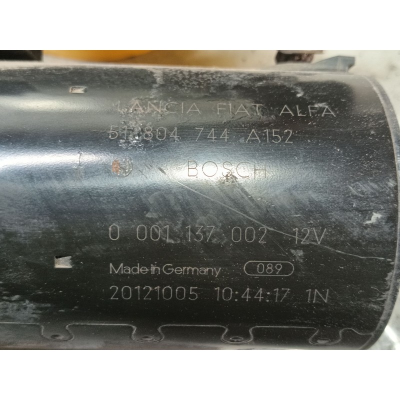 Recambio de motor arranque para fiat punto (199) pop referencia OEM IAM   