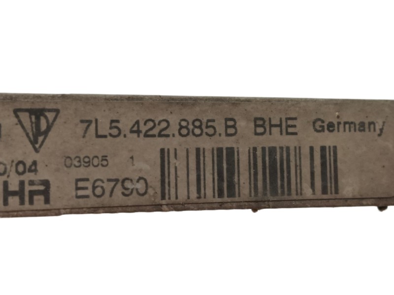 Recambio de radiador aceite para porsche cayenne (9pa) s 4.5 referencia OEM IAM 7L5422885B  