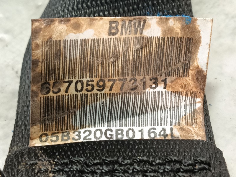 Recambio de cinturon seguridad trasero central para bmw 5 (e60) 530 i referencia OEM IAM   