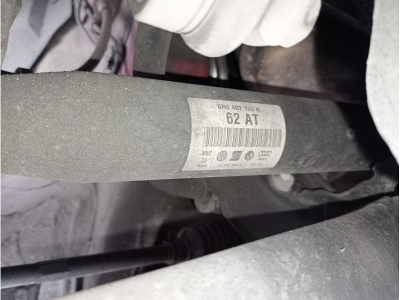 Recambio de transmision delantera derecha para skoda rapid spaceback (nh1) 1.6 tdi referencia OEM IAM   