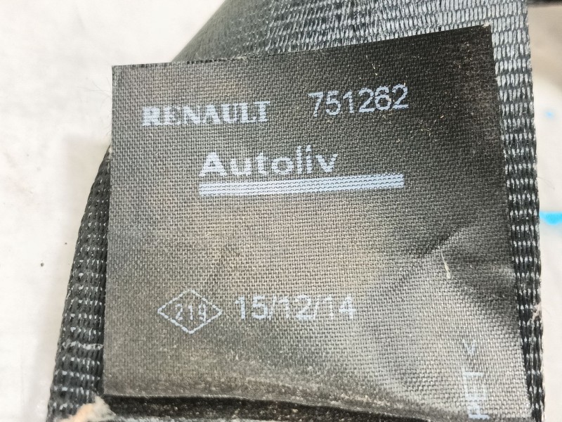 Recambio de cinturon seguridad trasero izquierdo para dacia duster ambiance 4x2 referencia OEM IAM   