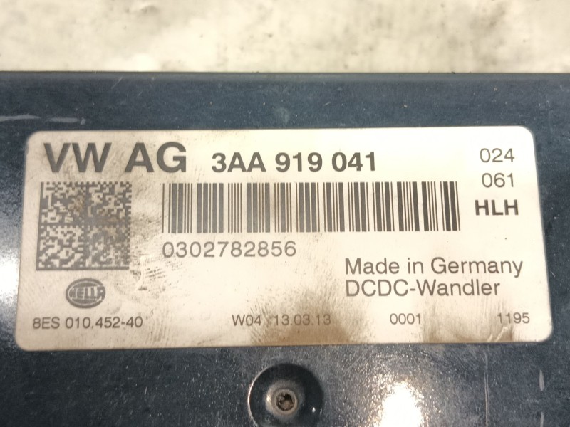 Recambio de centralita start / stop para volkswagen passat lim. (362) edition bluemotion referencia OEM IAM 3AA919041 8ES0104524