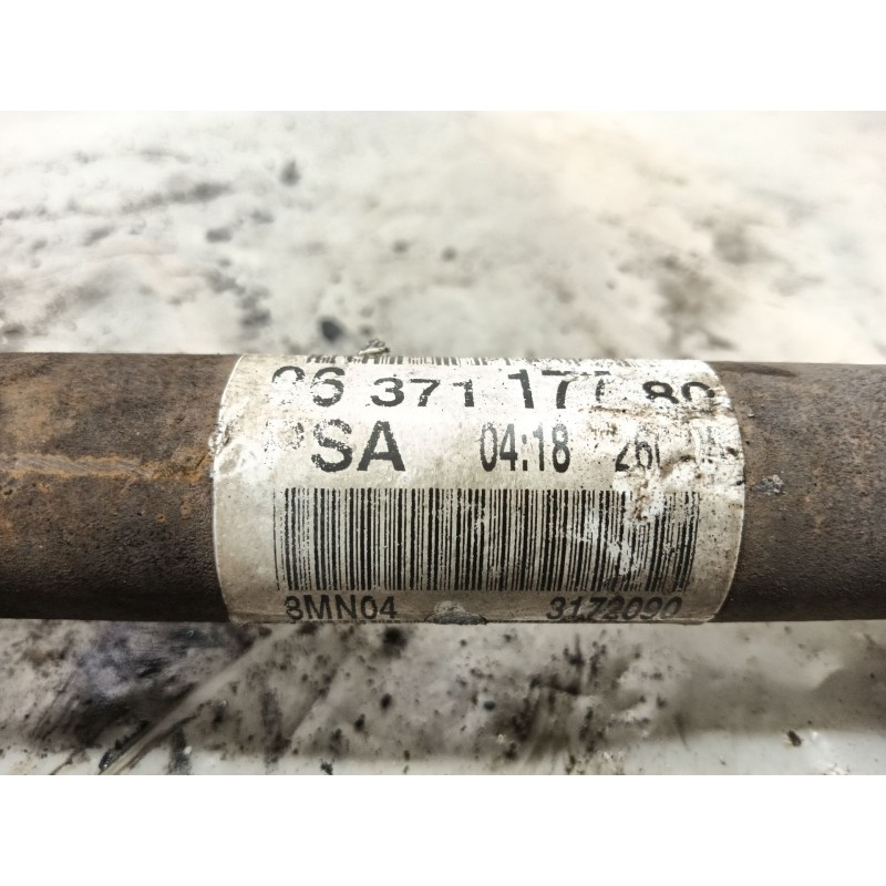 Recambio de transmision delantera izquierda para peugeot 307 sw (3h) 1.6 hdi 110 referencia OEM IAM  9637117780 