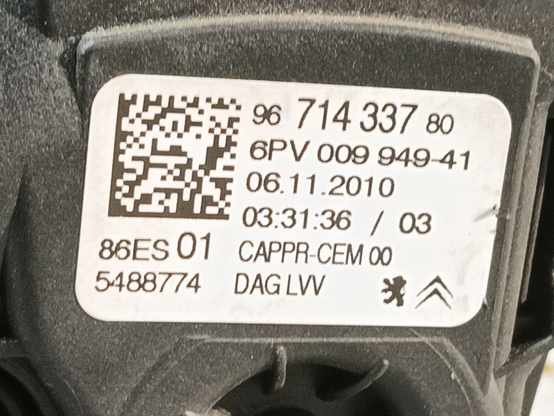 Recambio de pedal acelerador para citroën c3 sx referencia OEM IAM   
