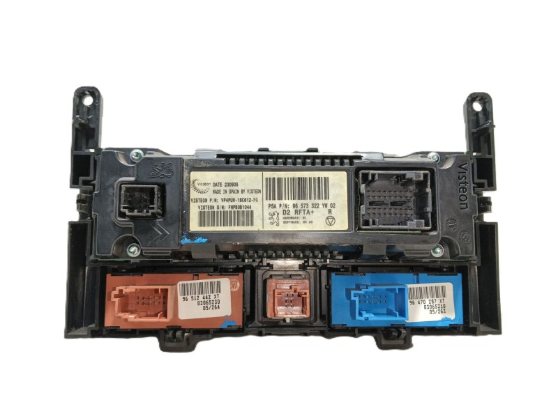 Recambio de mando calefaccion / aire acondicionado para peugeot 407 st sport referencia OEM IAM VP4PUH18C612FG 96573322YW FNPBOB