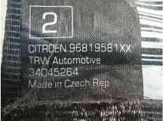 Recambio de cinturon seguridad trasero derecho para citroën c3 sx referencia OEM IAM 8975TC 96819581XX 8976F1 2