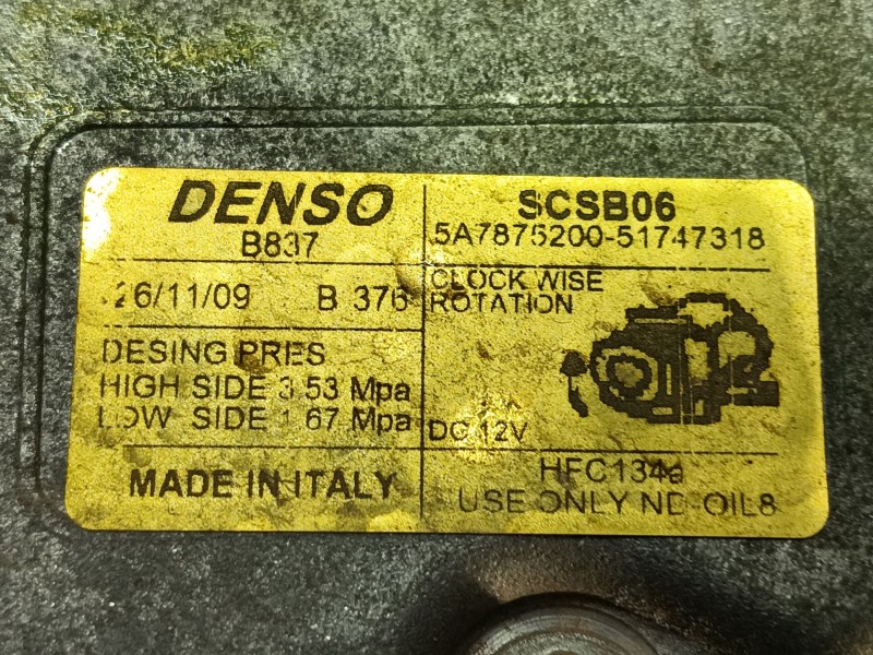 Recambio de compresor aire acondicionado para ford ka (ccu) titanium referencia OEM IAM   