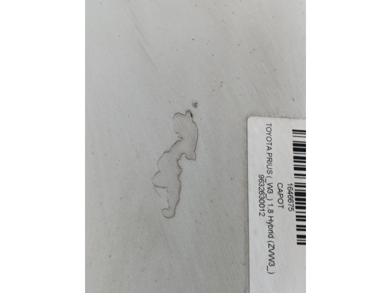 Recambio de capot para toyota prius (_w3_) 1.8 hybrid (zvw3_) referencia OEM IAM   