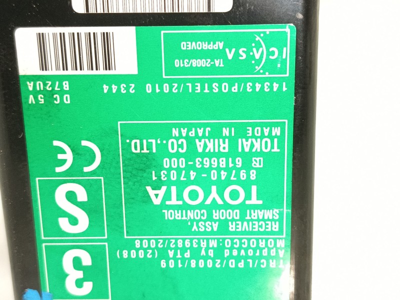 Recambio de modulo electronico para toyota prius (_w3_) 1.8 hybrid (zvw3_) referencia OEM IAM   