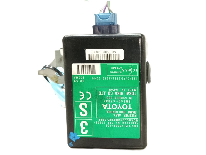 Recambio de modulo electronico para toyota prius (_w3_) 1.8 hybrid (zvw3_) referencia OEM IAM   