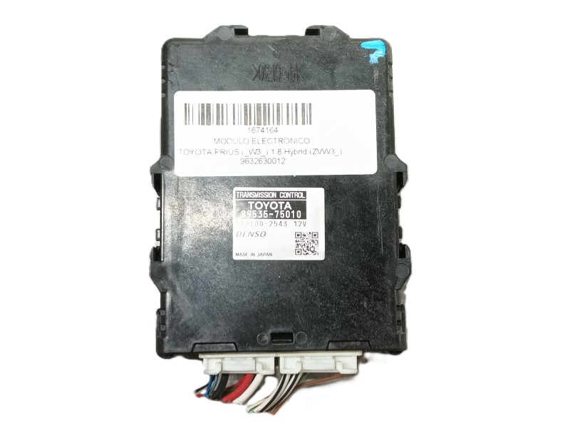 Recambio de modulo electronico para toyota prius (_w3_) 1.8 hybrid (zvw3_) referencia OEM IAM 0791002543 8953575010 