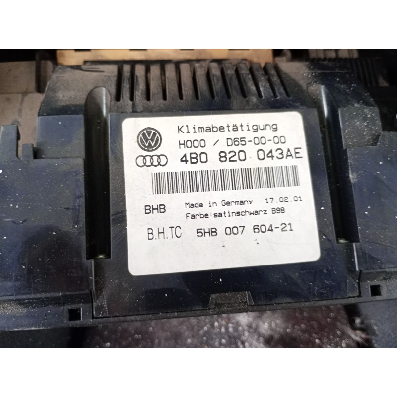 Recambio de mando calefaccion / aire acondicionado para audi a6 c5 (4b2) 2.5 tdi referencia OEM IAM 0  