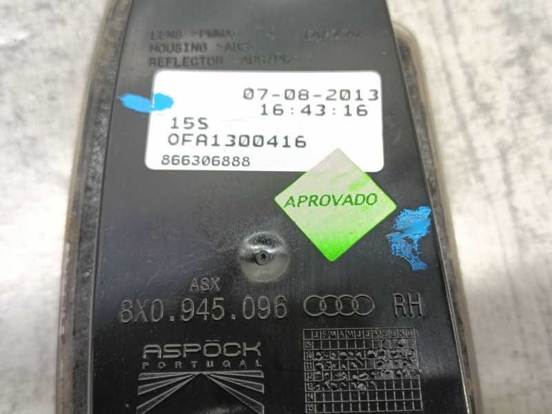 Recambio de piloto trasero derecho interior para audi a1 sportback (8xa) attraction referencia OEM IAM   