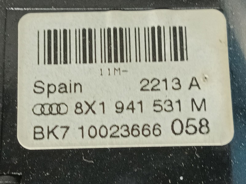 Recambio de mando luces para audi a1 sportback (8xa) attraction referencia OEM IAM   