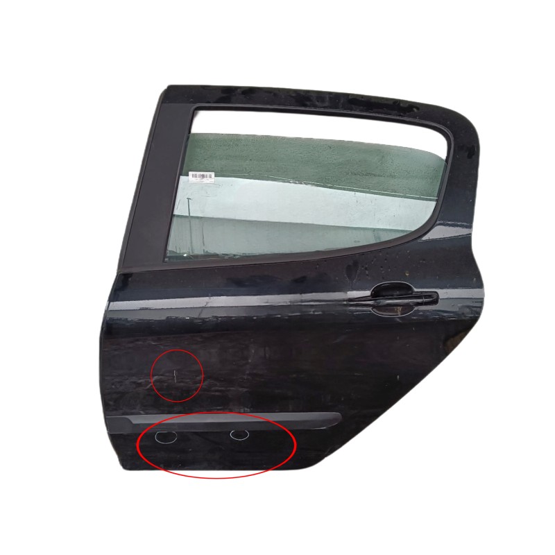 Recambio de puerta trasera izquierda para peugeot 308 confort referencia OEM IAM COMPLETA  