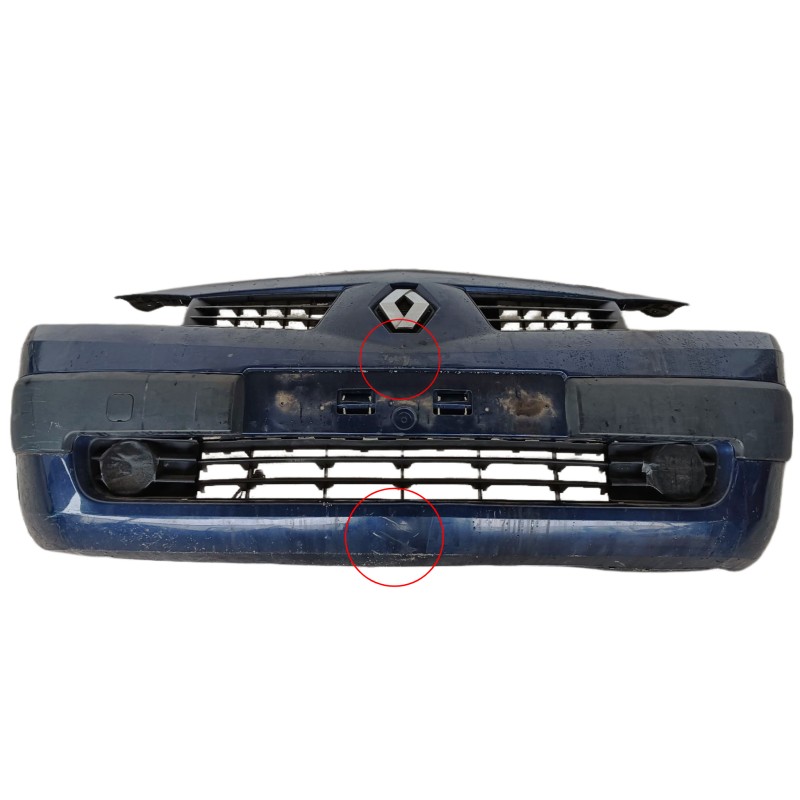 Recambio de paragolpes delantero para renault megane ii berlina 5p authentique referencia OEM IAM 8200073455  8200113852