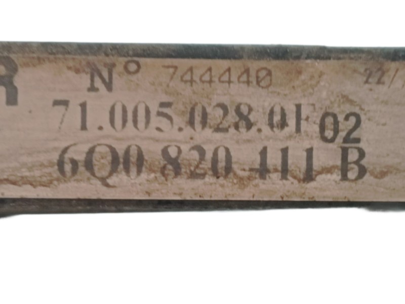 Recambio de condensador / radiador aire acondicionado para seat ibiza (6l1) stylance referencia OEM IAM 6Q0820111B  