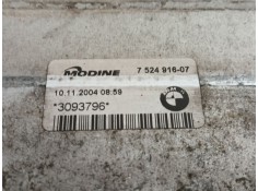 Recambio de intercooler para bmw 1 (e87) 118 d referencia OEM IAM 752491607  3093796 2