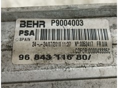 Recambio de intercooler para citroën c3 sx referencia OEM IAM 9684311680   2