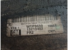 Recambio de intercooler para opel astra h gtc (a04) 1.9 cdti (l08) referencia OEM IAM 13213402  WTP8630 2