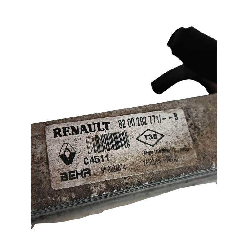 Recambio de radiador agua para renault laguna ii (bg0) confort dynamique referencia OEM IAM 8200292771B  