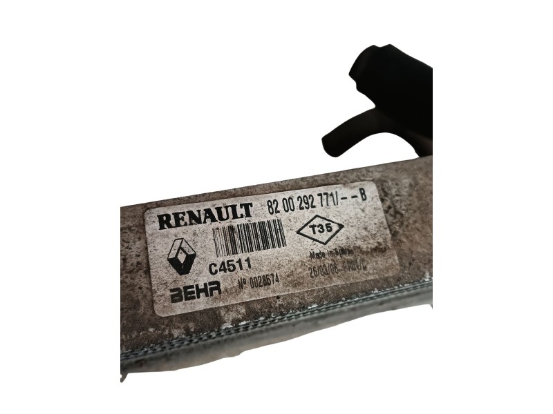 Recambio de radiador agua para renault laguna ii (bg0) confort dynamique referencia OEM IAM 8200292771B  