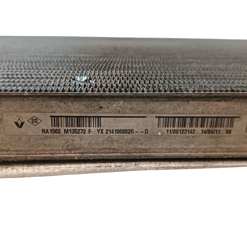 Recambio de radiador agua para renault scénic iii (jz0/1_) 1.5 dci (jz02, jz0r) referencia OEM IAM 214100002R  