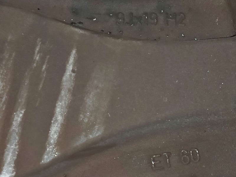 Recambio de llanta para volkswagen touareg (7la, 7l6, 7l7) 5.0 v10 tdi referencia OEM IAM 7L6601025D ET60 9Jx19H2