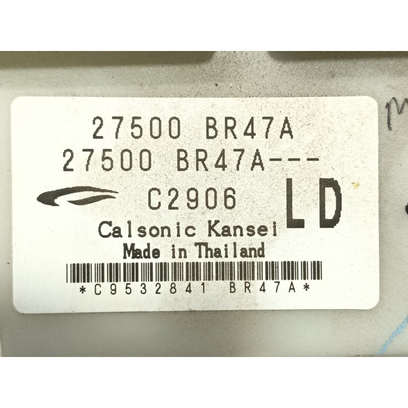 Recambio de mando calefaccion / aire acondicionado para nissan qashqai (j10) acenta referencia OEM IAM   