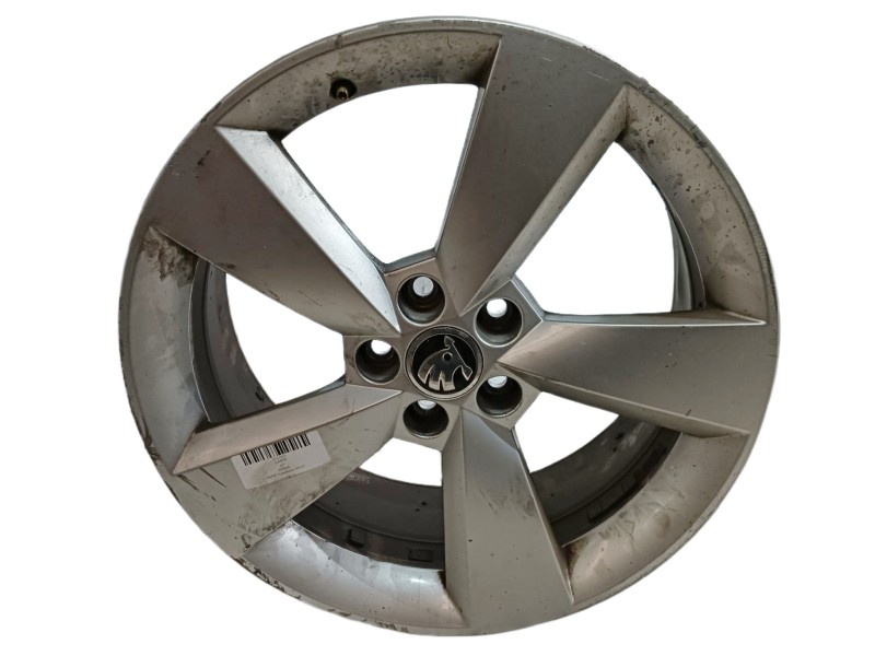 Recambio de llanta para skoda rapid spaceback (nh1) 1.6 tdi referencia OEM IAM 5JA601025H ET46 7Jx17H2