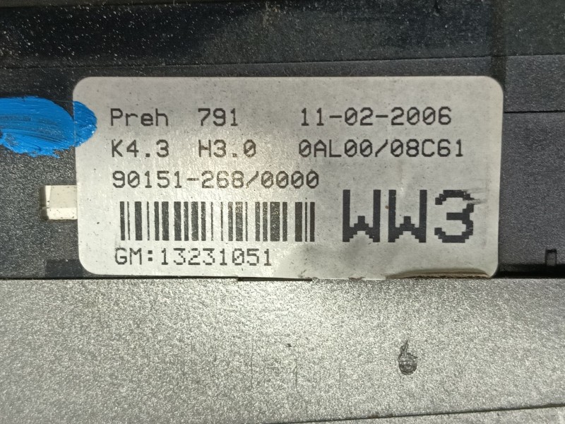 Recambio de mando calefaccion / aire acondicionado para opel astra h berlina cosmo referencia OEM IAM   