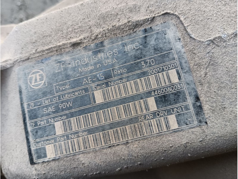 Recambio de diferencial trasero para mercedes-benz clase m (w163) 320 (163.154) referencia OEM IAM 4460060031 GRUPO TRASERO 