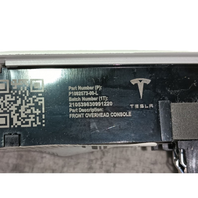 Recambio de luz interior para tesla model 3 (5yj3) ev awd referencia OEM IAM   