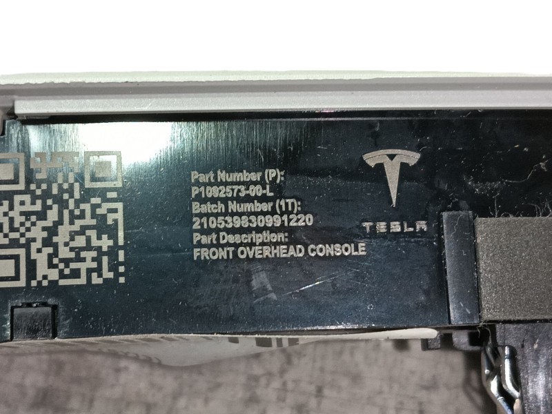 Recambio de luz interior para tesla model 3 (5yj3) ev awd referencia OEM IAM   