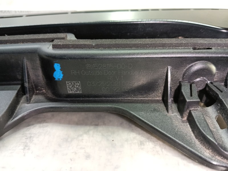 Recambio de maneta exterior delantera derecha para tesla model 3 (5yj3) ev awd referencia OEM IAM   