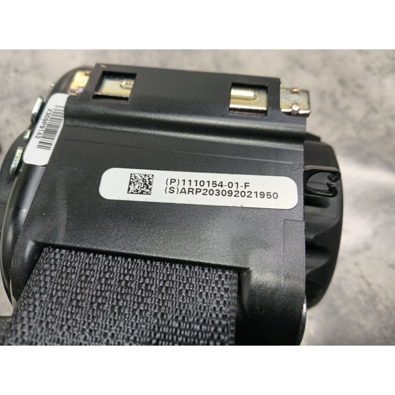 Recambio de cinturon seguridad trasero derecho para tesla model 3 (5yj3) ev awd referencia OEM IAM   