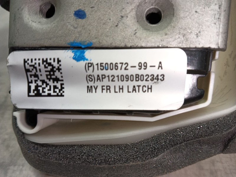 Recambio de cerradura puerta delantera izquierda para tesla model 3 (5yj3) ev awd referencia OEM IAM   